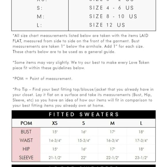 Love Token tan open knit sweater - Picture 9 of 9